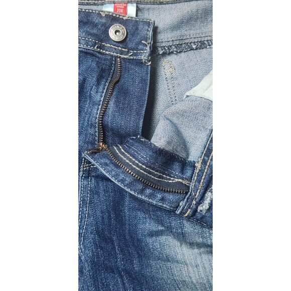 Bongo Womens Size 20W X 38 Studded Pockets Acid Faded Washed Bootcut Jeans - Picture 7 of 8